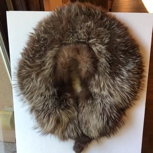 Vintage Silver Fox Fur